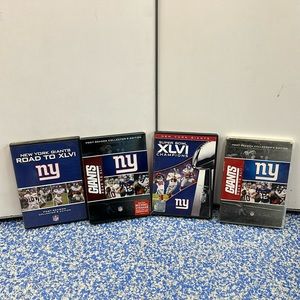 NY Giants DVD collection